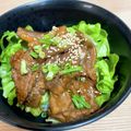 ゆかおばさん's cooksnap of when they made ◆うちの韓国風 カルビ丼◆.