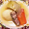 豆乳pudding's cooksnap of when they made みんな大好き！お野菜まるごとポトフ.