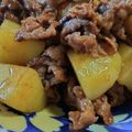 yutanako's cooksnap of when they made ご飯が進む⭐じゃがいもと牛肉の甘辛.