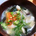 mahotere's cooksnap of when they made 野菜を摂れるしあわせ味噌汁.