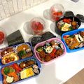 stot's cooksnap of when they made 黒猫キティのハロウィン弁当（キャラ弁）.