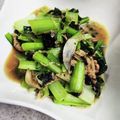 マナセリ's cooksnap of when they made 小松菜とシーチキンのバター醤油炒め♡.