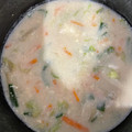 エンゾウ999's cooksnap of when they made レタスと卵の中華スープ☆.