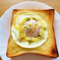 クック2BLYWW☆'s cooksnap of when they made 朝食☆ラピュタ風とろーり玉子のトースト.