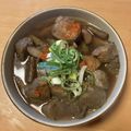 さすらい's cooksnap of when they made 鶏とごぼうと蒟蒻の炒め煮♪煮物.