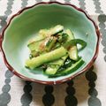 ﾁｲﾁｬﾝﾏﾏ's cooksnap of when they made 味付けシッカリ＊きゅうりのナムル.