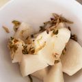 さゆずきよ's cooksnap of when they made 蕪のサッと茹で.