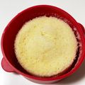 のんたんママ★'s cooksnap of when they made レンジで簡単！ふわふわ米粉の蒸しパン.