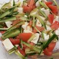 kikitk's cooksnap of when they made さっぱり夏野菜のお豆腐サラダ.