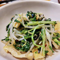 koara☺'s cooksnap of when they made 水菜ともやしと薄揚げの塩昆布和え.