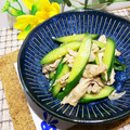 mamaRD's cooksnap of when they made 【簡単】豚こま肉ときゅうりのニンニク炒め.