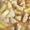 ★くみくみ★'s cooksnap of when they made 簡単♪メインに合挽き肉と大根の甘辛煮.