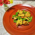 Laufen's cooksnap of when they made 鶏むね肉とピーマンのマヨカレー炒め♪.