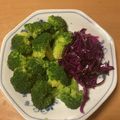 さすらい's cooksnap of when they made 紫キャベツとブロッコリーのマスタード和え.