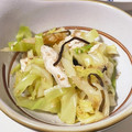 レッツ5's cooksnap of when they made ささみとキャベツの塩昆布和え.