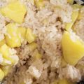 ❦ちぃ❦'s cooksnap of when they made さつまいもごはん！簡単　炊き込み.