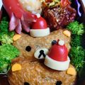 mayumi@bassist's cooksnap of when they made キャラ弁＊リラックマお稲荷さん.