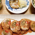 虹色のわたあめ's cooksnap of when they made 鶏の八幡巻きを作ってみました★動画あり★.