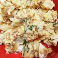ブランシュkuu's cooksnap of when they made レンジで簡単☆鶏そぼろで和風ポテトサラダ.