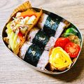 ♬ぶちこ♬'s cooksnap of when they made ❀綺麗な俵おにぎりの作り方❀《お弁当》.