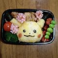 コウくんママ☆'s cooksnap of when they made 簡単★ポケモン★ピカチュウのキャラ弁♪.