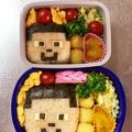 Chaaa_room's cooksnap of when they made マイクラ弁当 スティーヴ&クリーパー.
