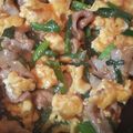 ameうめ's cooksnap of when they made 豚こまで簡単ニラ玉炒め.