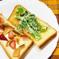 にきけん's cooksnap of when they made 菜の花トースト.