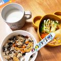 おりぼぶ's cooksnap of when they made 貧血対策ひじきバター炊き込みご飯.