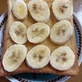☆魔魅☆'s cooksnap of when they made はちみつバターのバナナトースト.