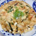 アミカママa's cooksnap of when they made もちもち キムチでニラチヂミ.