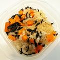 ♡mio1216♡'s cooksnap of when they made 幼児食！ひじきと人参の炊き込みご飯！.
