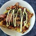 重次郎's cooksnap of when they made もやしと天かす入れたよ★お好み焼き.