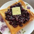 わたるんママ's cooksnap of when they made あんバタートースト.