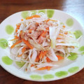 ペキのリリー's cooksnap of when they made 新玉ねぎと人参の酢の物.