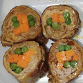 花音's cooksnap of when they made 豚こま切れで、肉巻きいんげん^^.