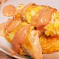 みんく0001's cooksnap of when they made ささみのピカタ★オーロラソースで.