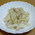 55才のおじさん's cooksnap of when they made 白菜とツナの簡単サラダ.