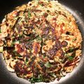 Froggycook's cooksnap of when they made オートミールでネギ焼き風＊チヂミ.