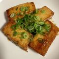 かんじきんぐ's cooksnap of when they made 簡単大葉香る厚揚げチーズはさみ焼き.