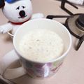 め目め's cooksnap of when they made 簡単エッグノック（洋風たまご酒）.