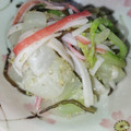 ちゃちゅ2's cooksnap of when they made 白菜とカニカマの塩昆布ごま和え.