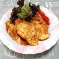 ＠迷子＠'s cooksnap of when they made フランスパンでチーズフレンチトースト.