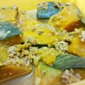 ゆうこwith３人's cooksnap of when they made かぼちゃのそぼろ煮.
