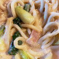 ぴかぴか★ぴか's cooksnap of when they made 牛乳で！青梗菜とろとろクリーム煮うどん⁂.