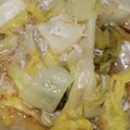 ヨシヨッシー's cooksnap of when they made 白菜とじゃこのナムル風.
