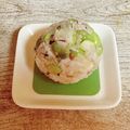 さくらん餅's cooksnap of when they made 枝豆と沢庵のおにぎり.