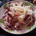ninopino's cooksnap of when they made サラミ消費に！じゃがサラミ.