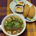 にきけん's cooksnap of when they made ワンランクup✿レタスの味噌汁.