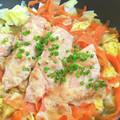 ちーまぐ's cooksnap of when they made 白菜と鮭だけ♪フライパンでちゃんちゃん風.